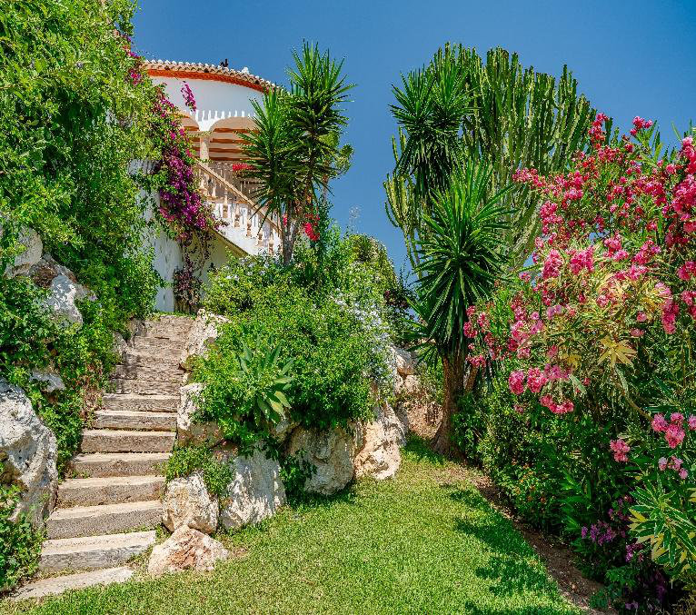Landscaped gardens